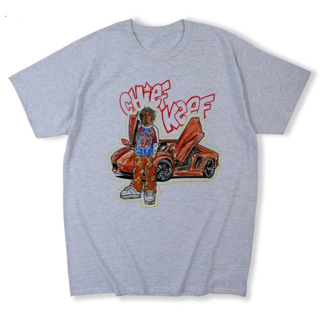 Printed European And American Casual Short Sleeve T-shirt