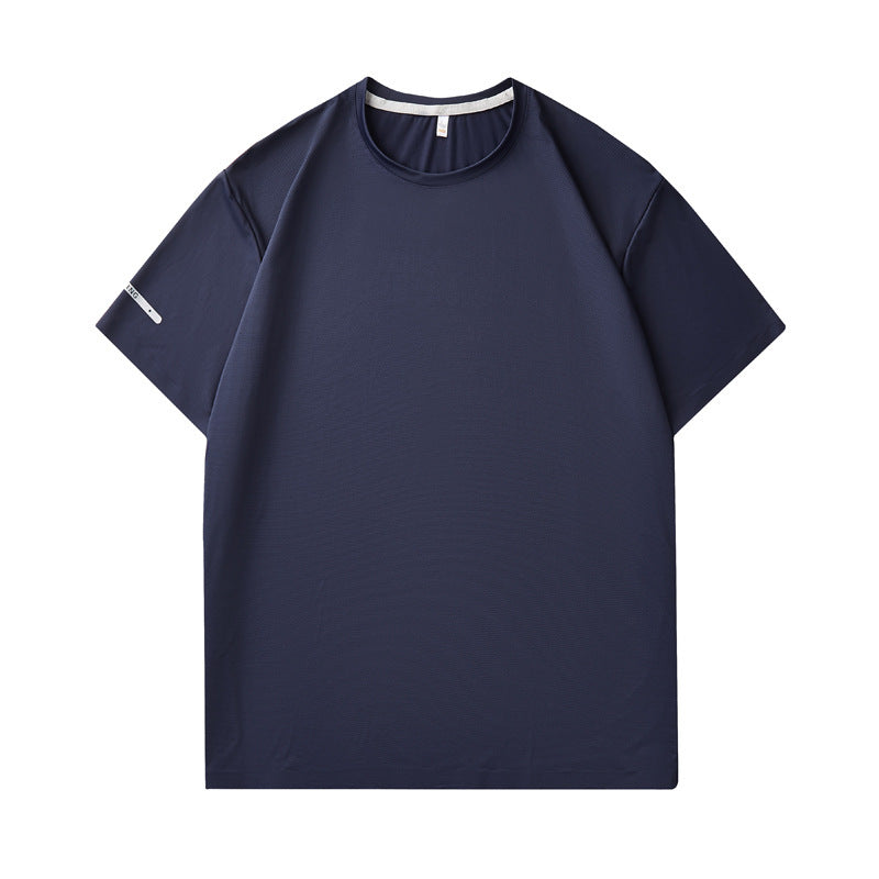 Seamless Nylon High-end Quick-drying T-shirt Round Neck Cool Feeling