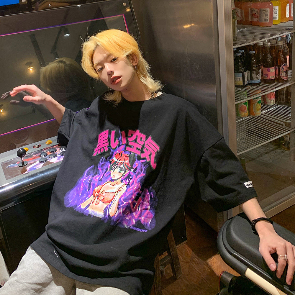 Trendy Harajuku style second element top