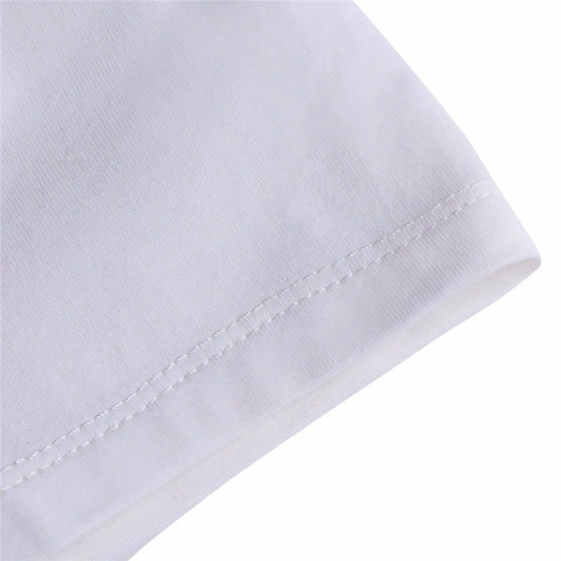 Men's printed cotton T-shirt