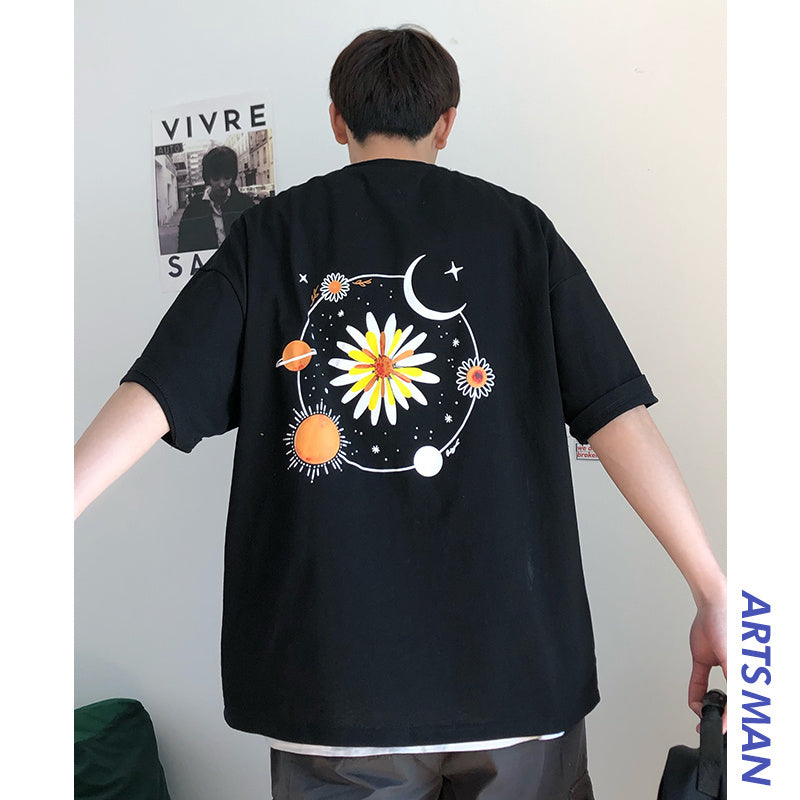 Men's Fashion And Comfort Trendy Five-quarter Sleeve Top