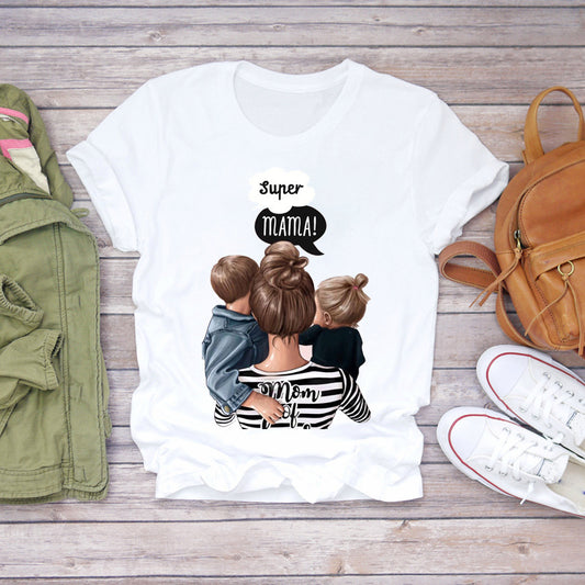 Super mama Family matching T shirt