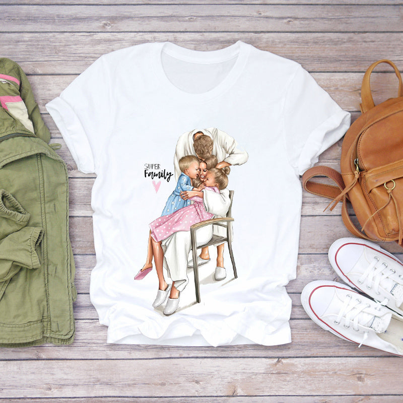 Super mama Family matching T shirt