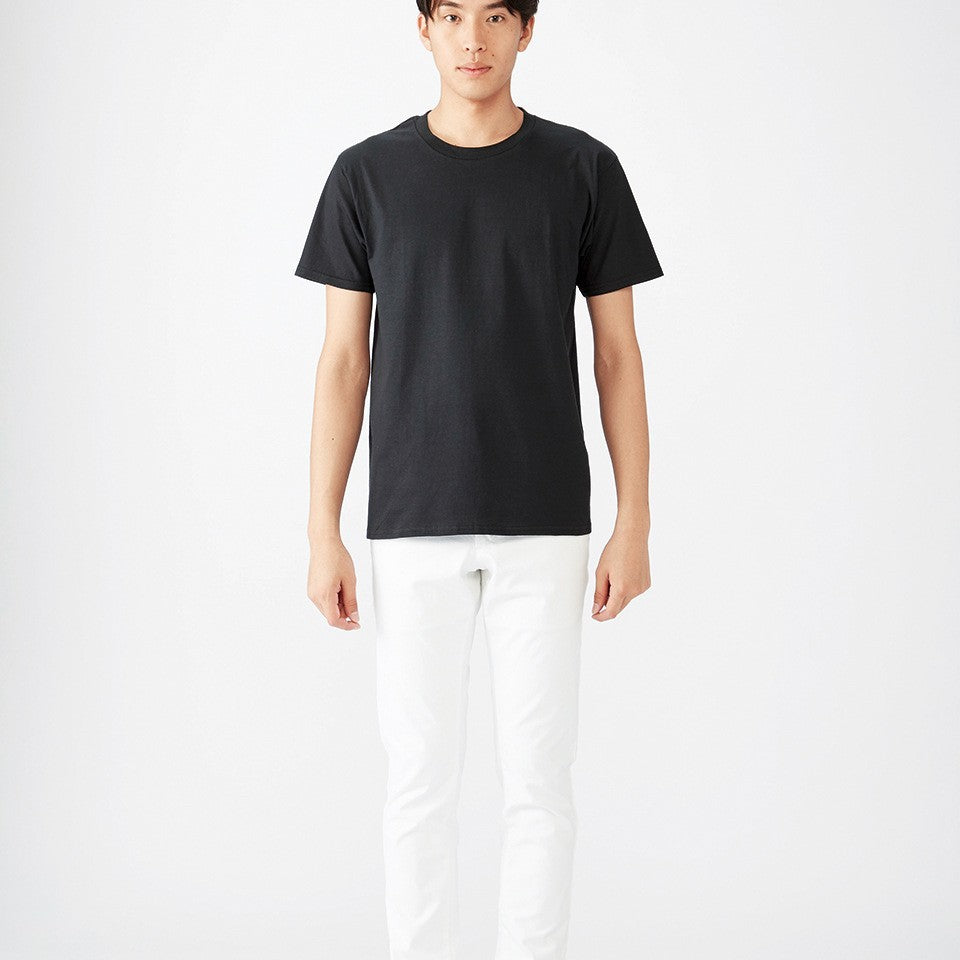 Round Neck Short Sleeve Pure Cotton