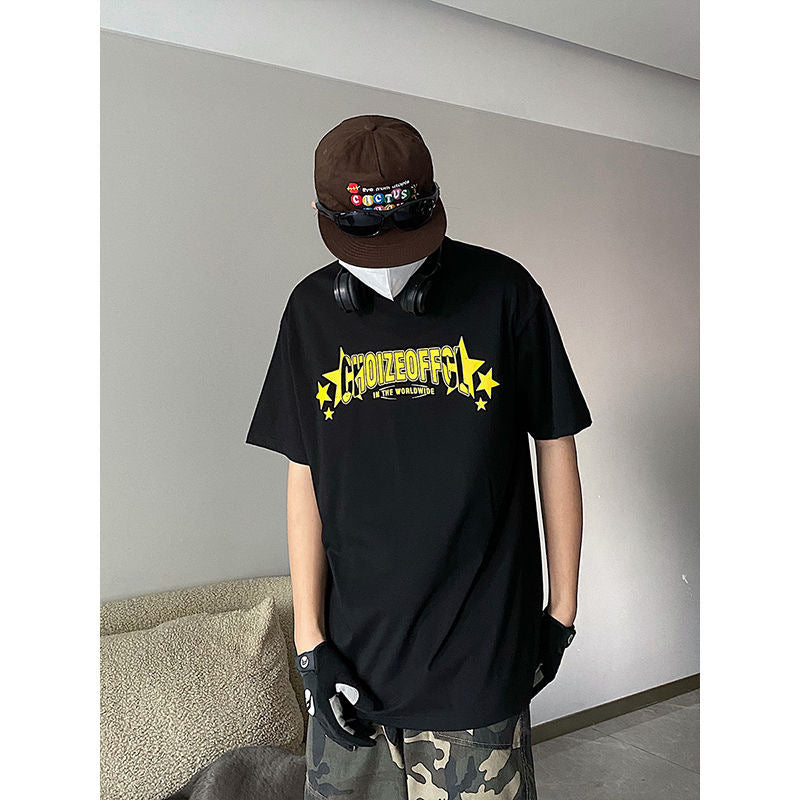 New Summer American XINGX Printed Short Sleeve