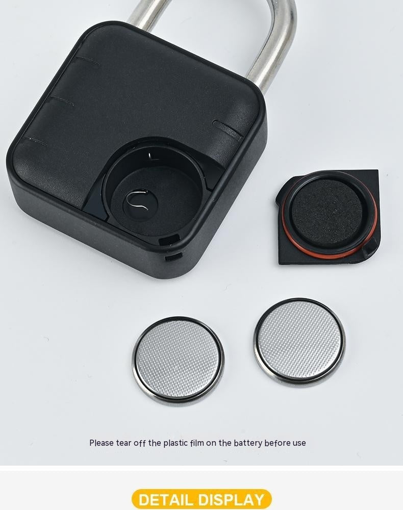 Fingerprint Lock Padlock Household Waterproof Password Cabinet Anti-theft Door Lock APP