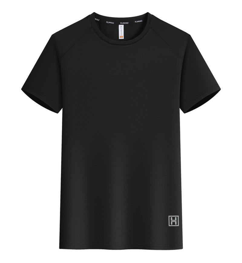 Ice Silk Quick-drying Round Neck T-shirt Overalls