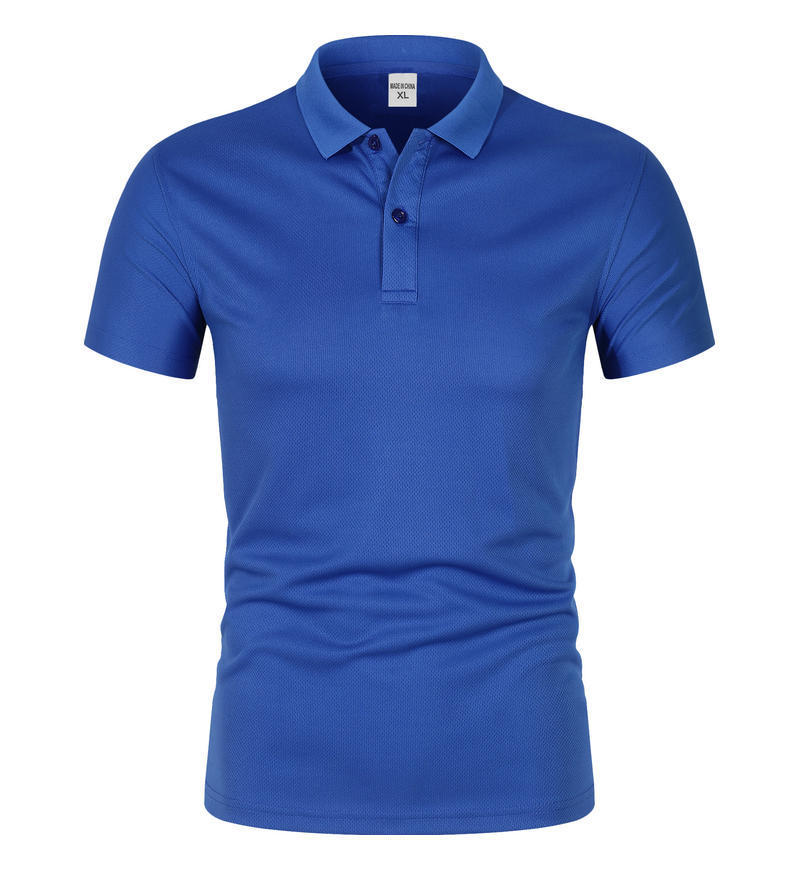 Quick-drying Polo Collar Work Clothes Simple And Comfortable Polo Shirt