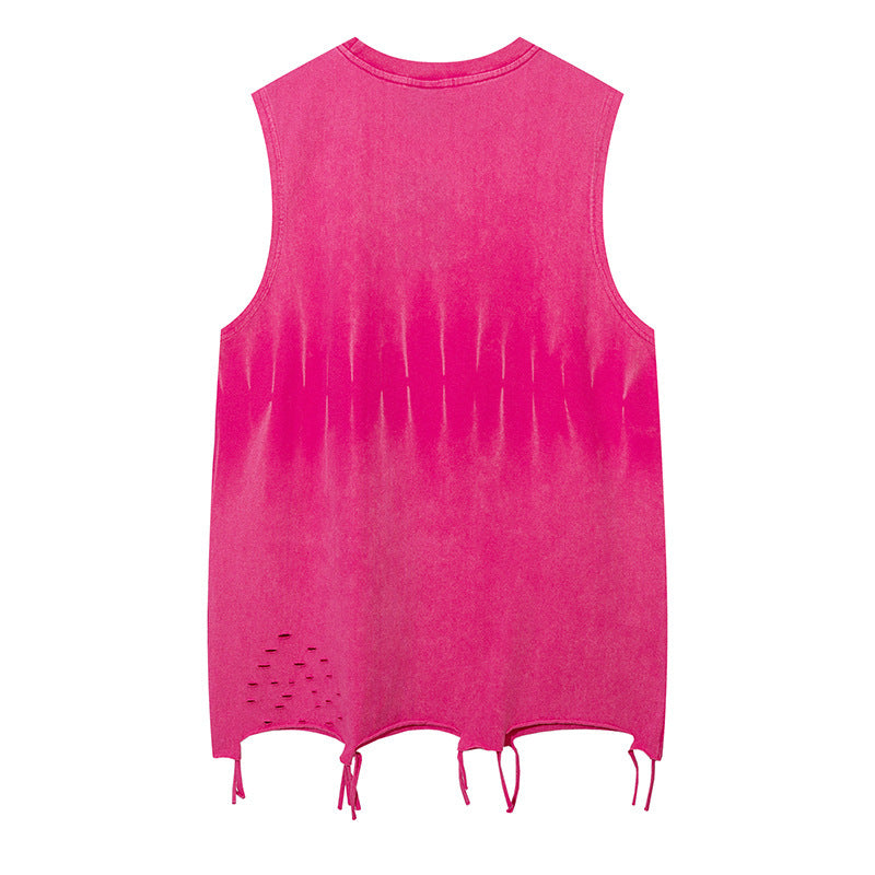 Sleeveless Vest Men's Loose Hip-hop Top