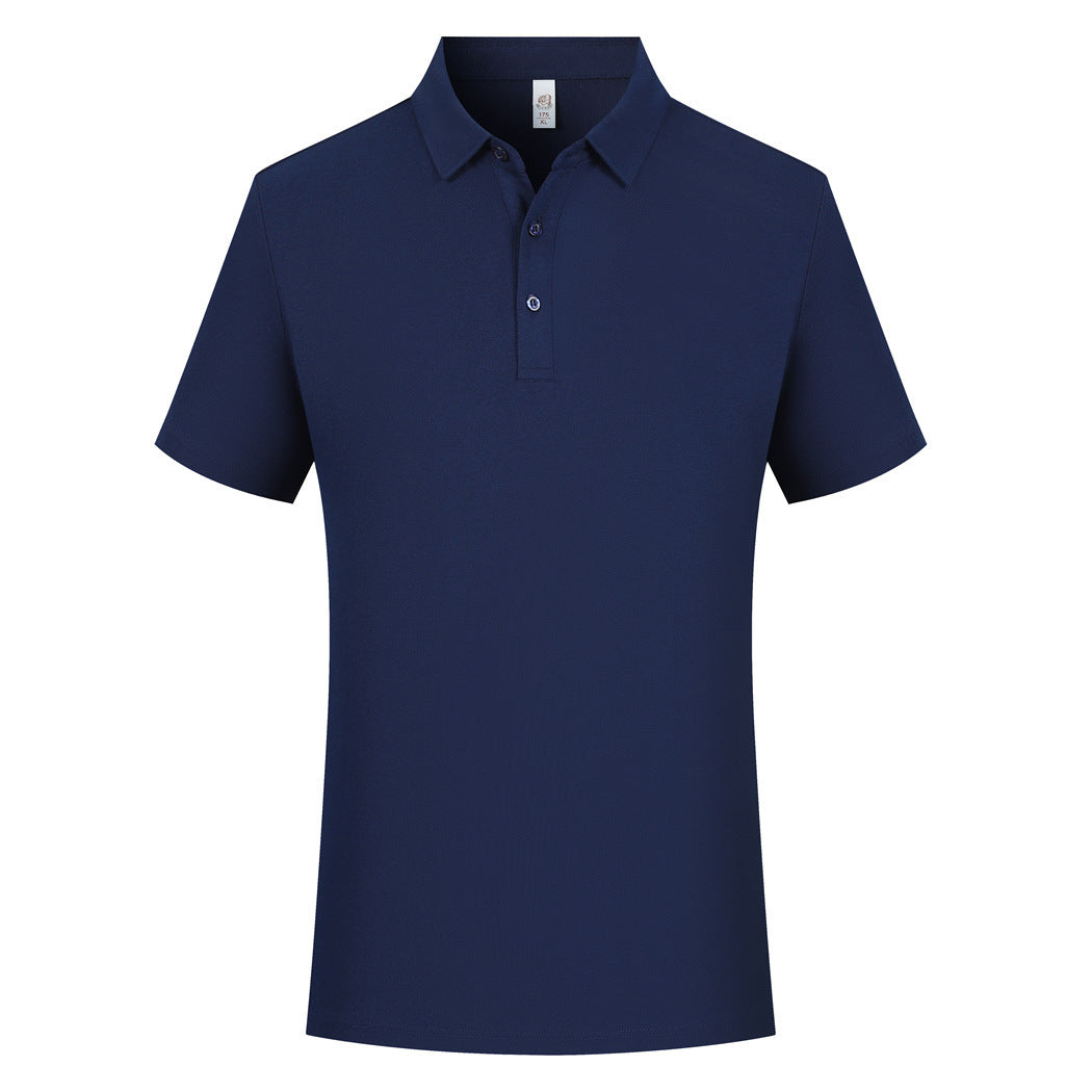 Male Solid Color 40 Solona Pearl Cotton Polo Shirt