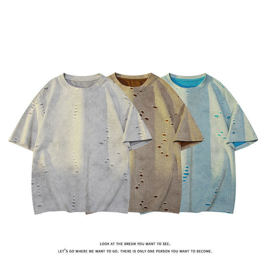 Men's American Leisure Ripped Short Sleeve