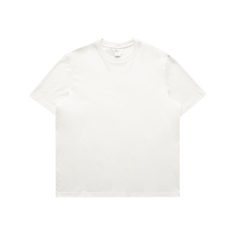 Light Luxury Long-staple Cotton Solid Color T-shirt