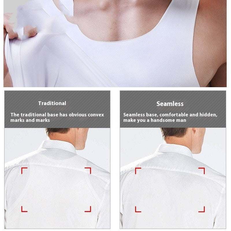 Ice Silk Seamless Men's Vest