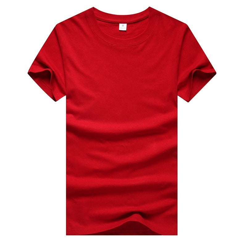 Blank crew neck short sleeve T-shirt