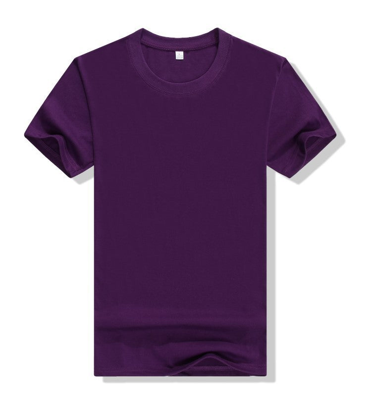 Blank crew neck short sleeve T-shirt