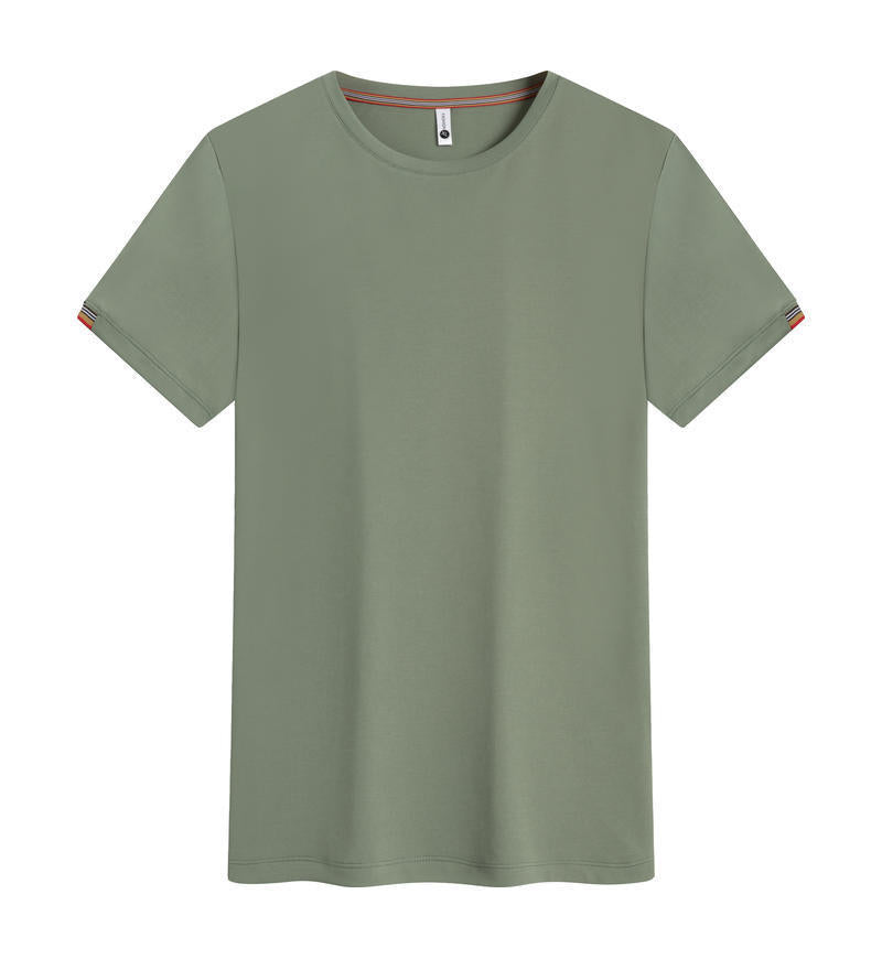 Round Neck Ice-feeling Comfortable Work Clothes Business Attire