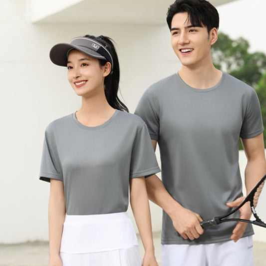 Quick-drying T-shirt Work Clothes Round Neck