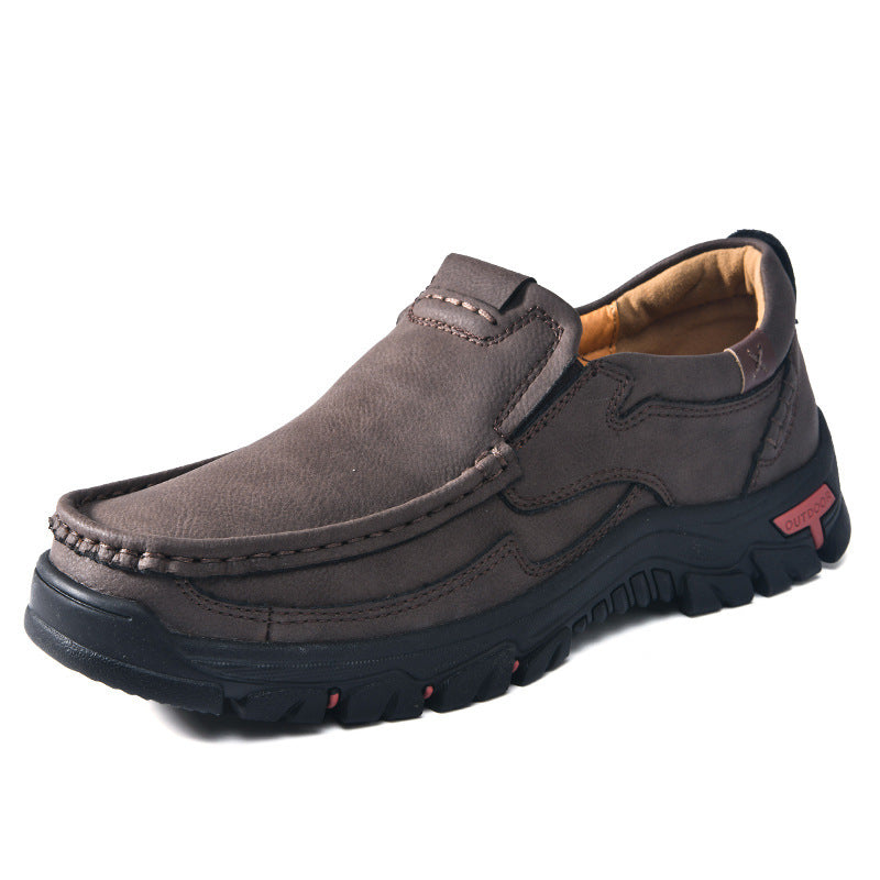 Men's Plus Size Casual Loafers Non-slip Breathable Latex Insole