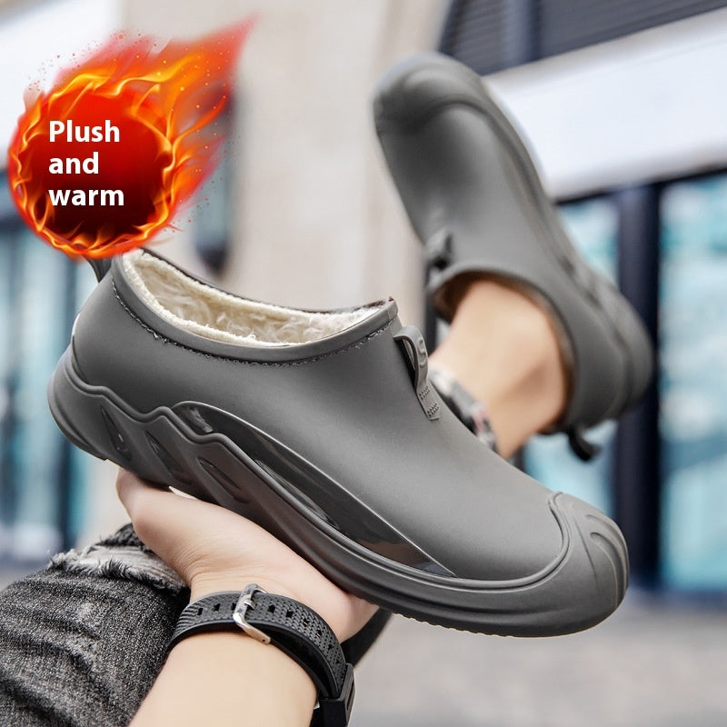 Fashion Personality New Rain Boots Short Men's