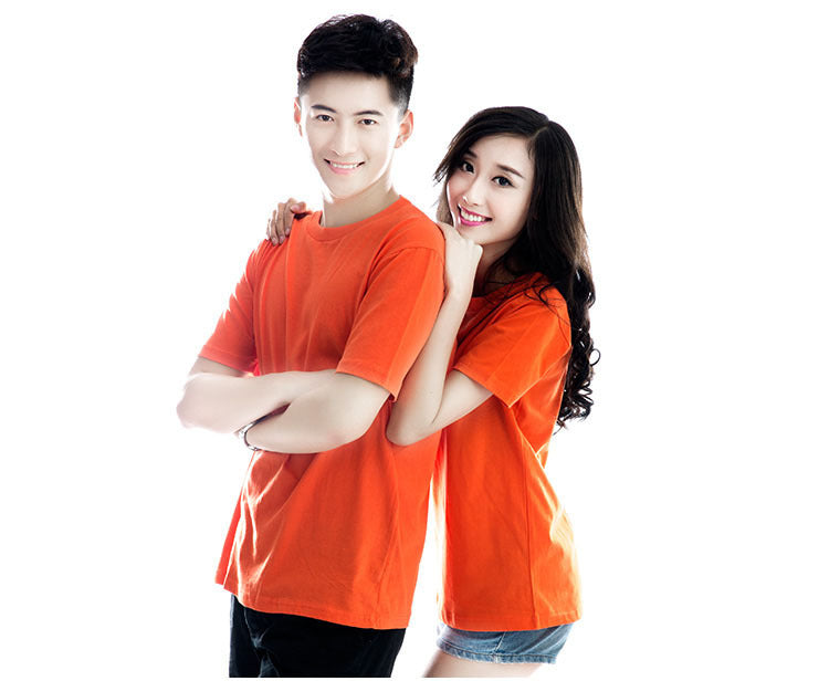 Round neck short sleeve class clothes