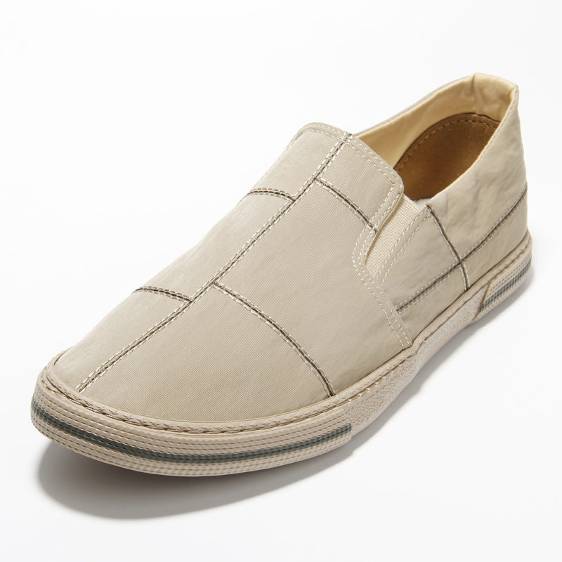 Men's Slip-on Canvas Shoes Low-top Shoes