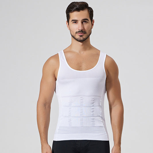 Sports Fitness I-shaped Men's Vest Shapewear