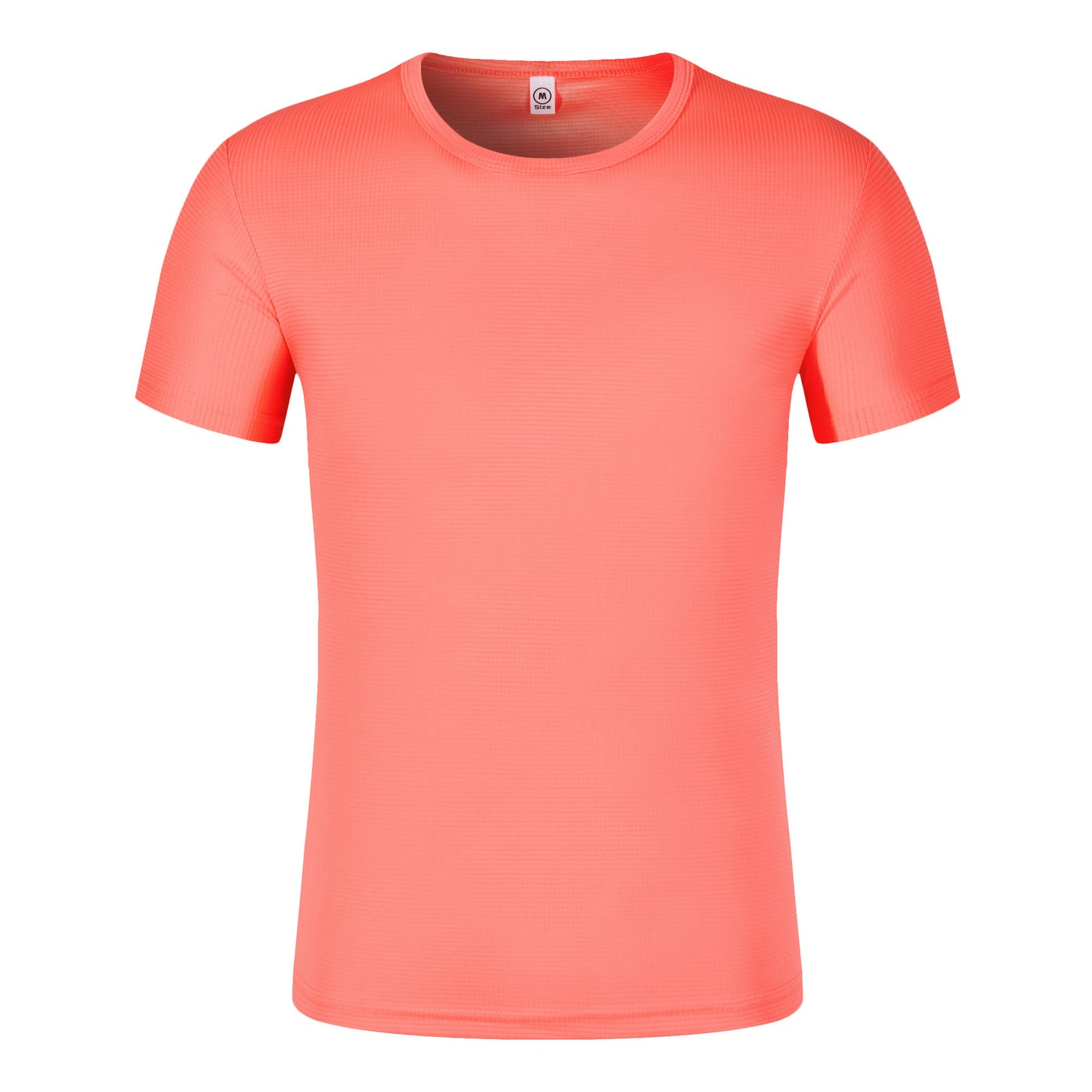 Sports Small Square Quick-drying Solid Color Short-sleeved Men's T-shirt