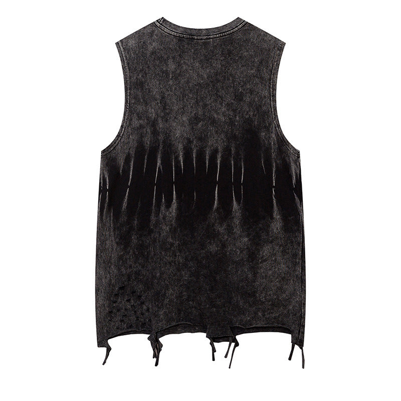 Sleeveless Vest Men's Loose Hip-hop Top