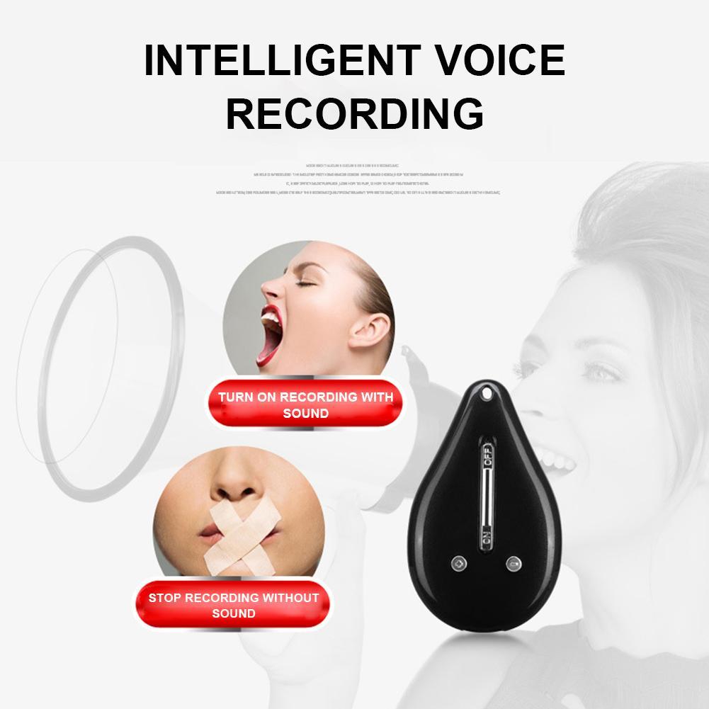 STTWUNAKE Mini Hidden Voice Recorder Professional Digital 8GB HD Noise Reduction Time Stamp Spy Voice Recorder Built-in Battery