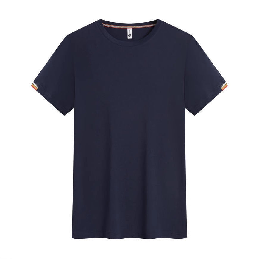 Round Neck Ice-feeling Comfortable Work Clothes Business Attire