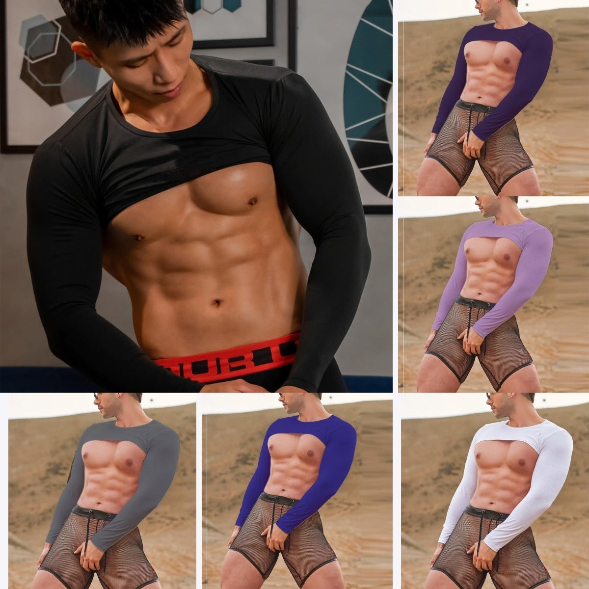 Men Sun Proof High Stretch Tights