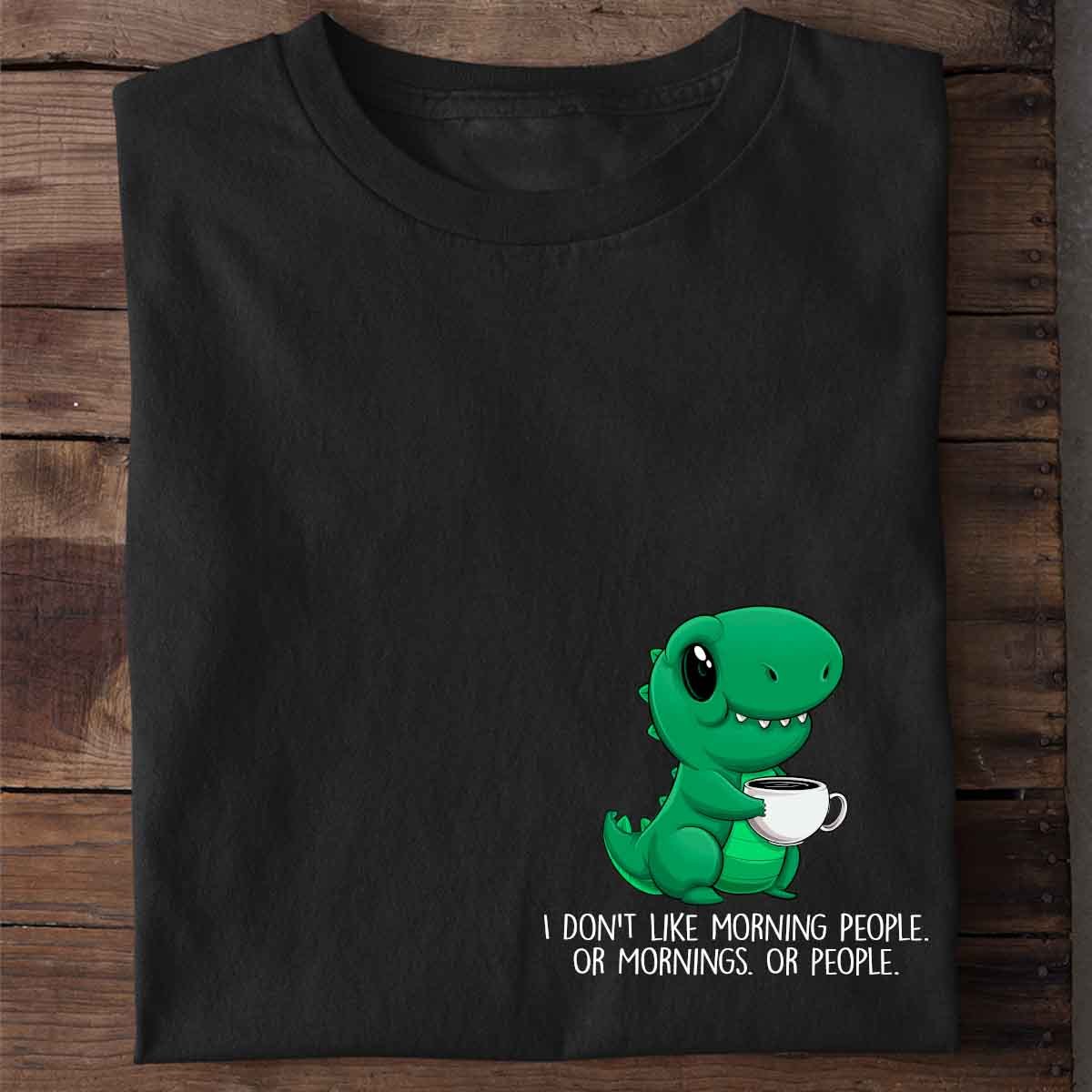 Dinosaur Print Short-sleeved Team Uniform European And American Fabrics