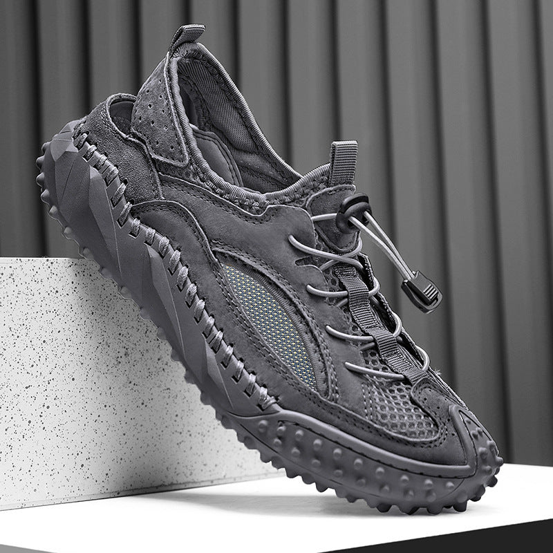 Men's Outerwear Sports Sandals Hole Non-slip Hollow Wading Shoes