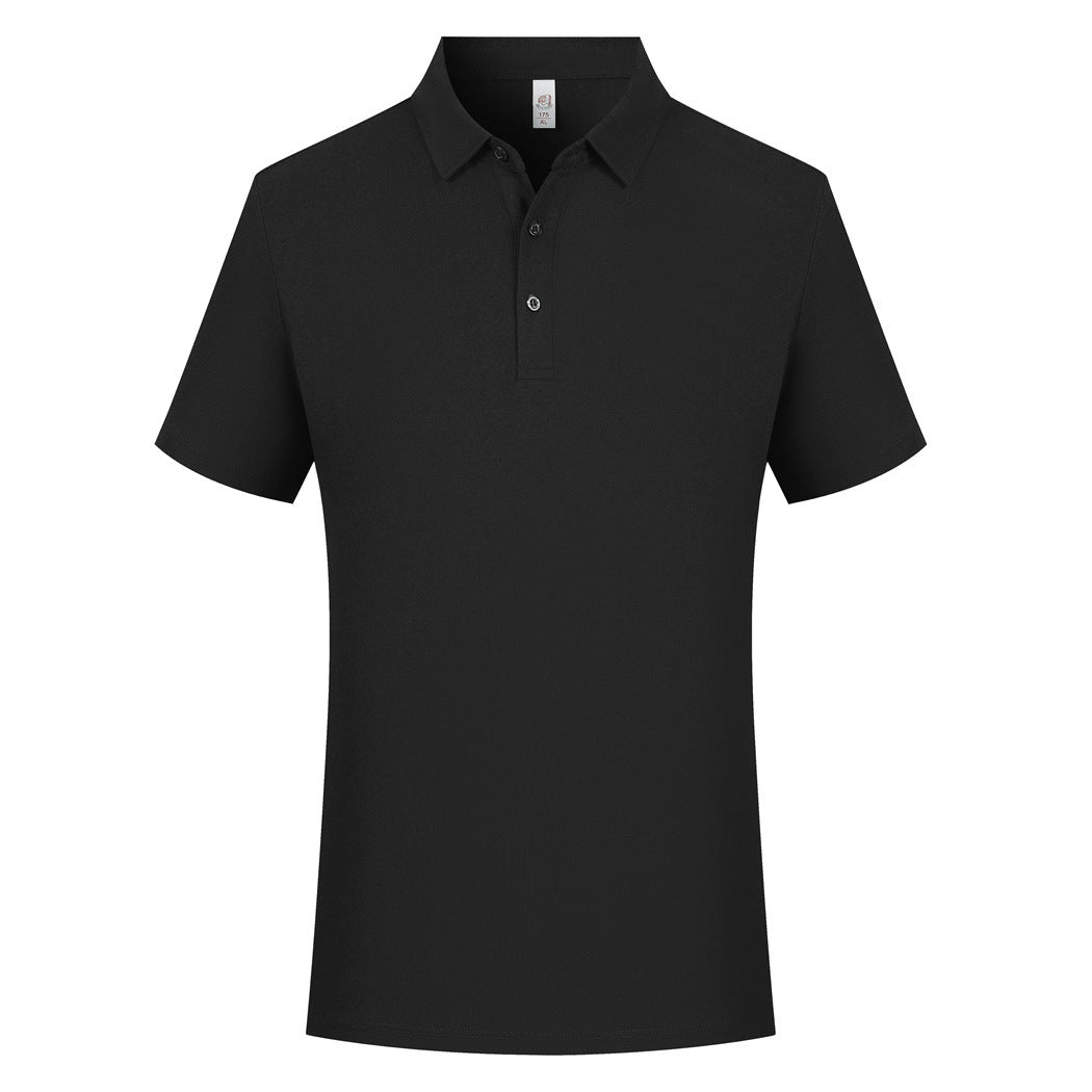 Male Solid Color 40 Solona Pearl Cotton Polo Shirt