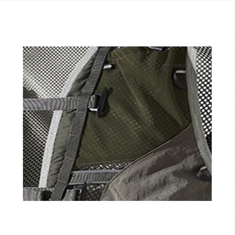Functional Pocket Functional Vest Japanese Lightweight Breathable Waistcoat For Men