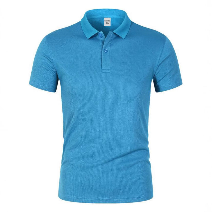 Quick-drying Polo Collar Work Clothes Simple And Comfortable Polo Shirt