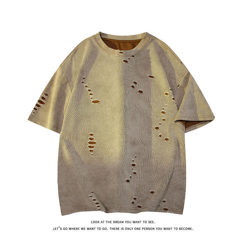 Men's American Leisure Ripped Short Sleeve