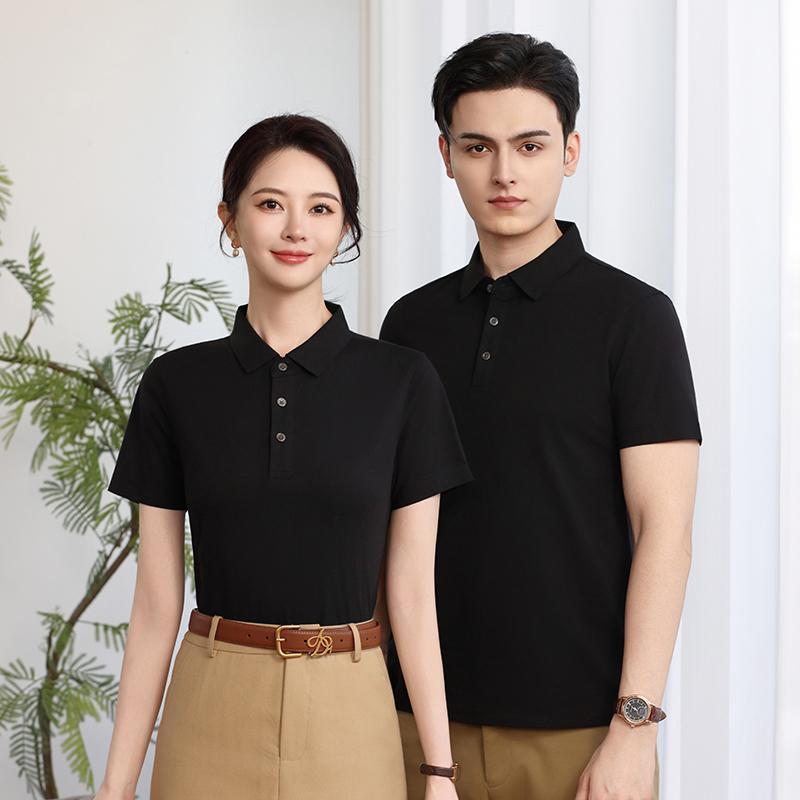 Polo Collar Work Clothes Culture Enterprise Short Sleeve