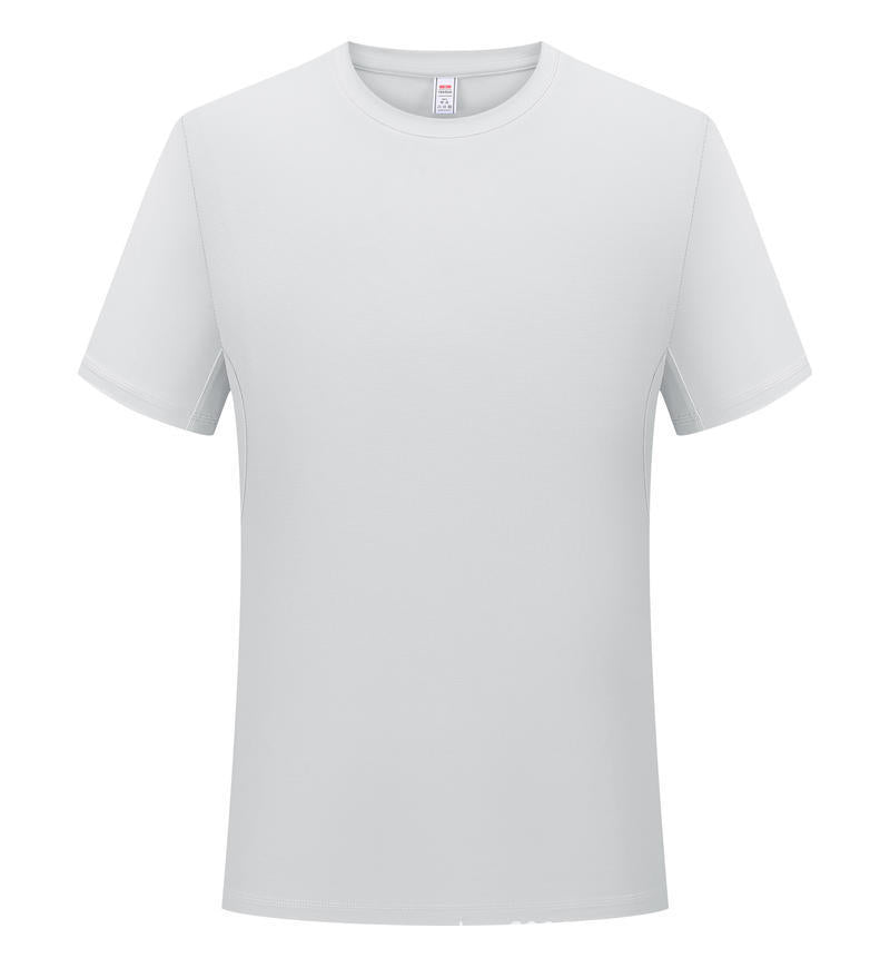 Solid Color Casual Round Neck Short Sleeve T-shirt
