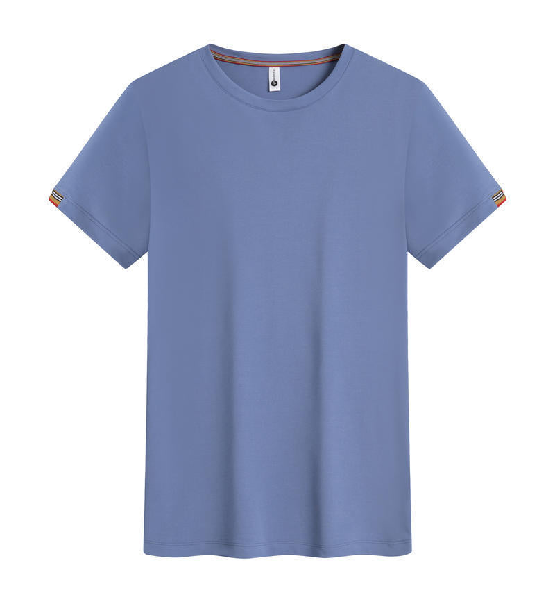 Round Neck Ice-feeling Comfortable Work Clothes Business Attire