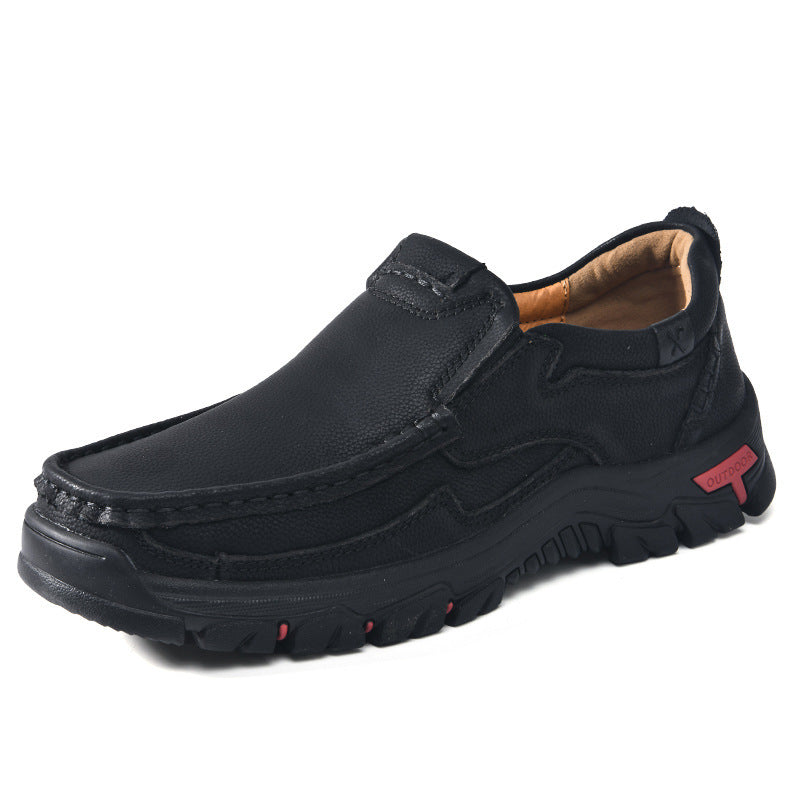 Men's Plus Size Casual Loafers Non-slip Breathable Latex Insole