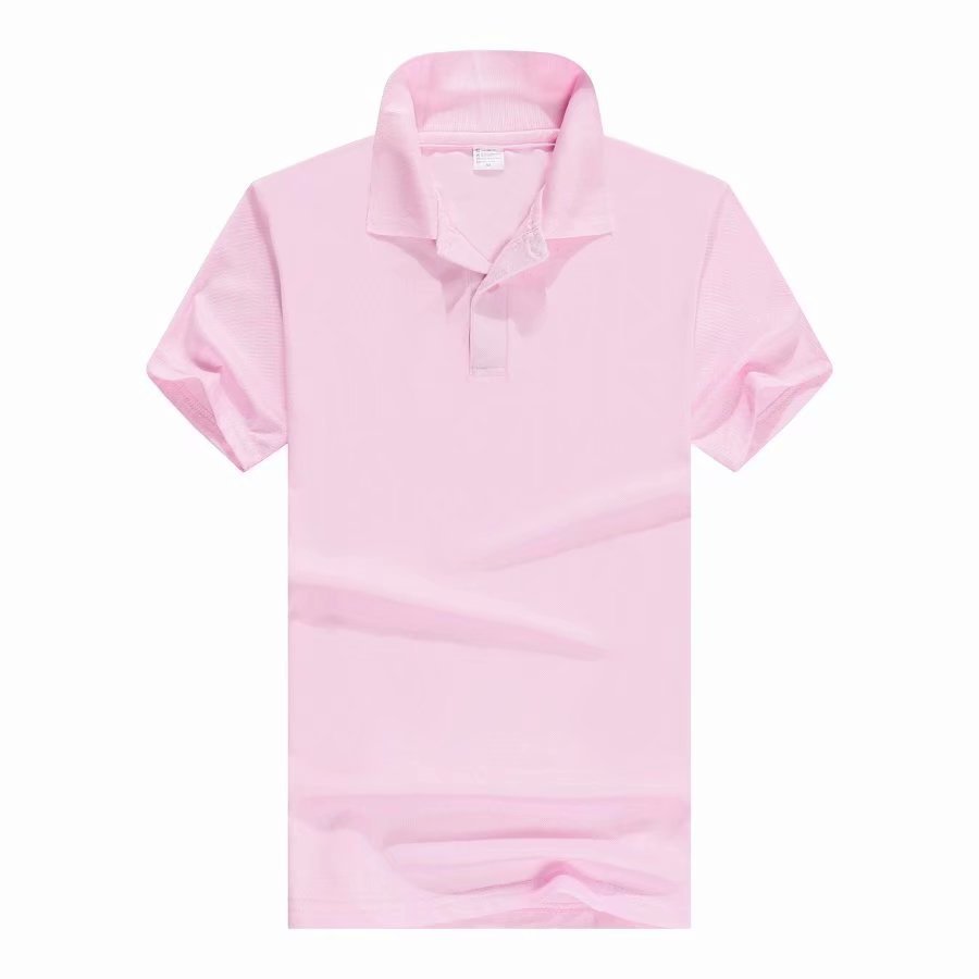 Mercerized Cotton Half Sleeve Culture Lapel Short Sleeve