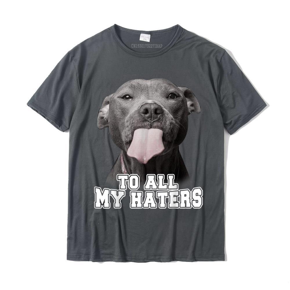 European And American Dog Print Short Sleeved T-shirt
