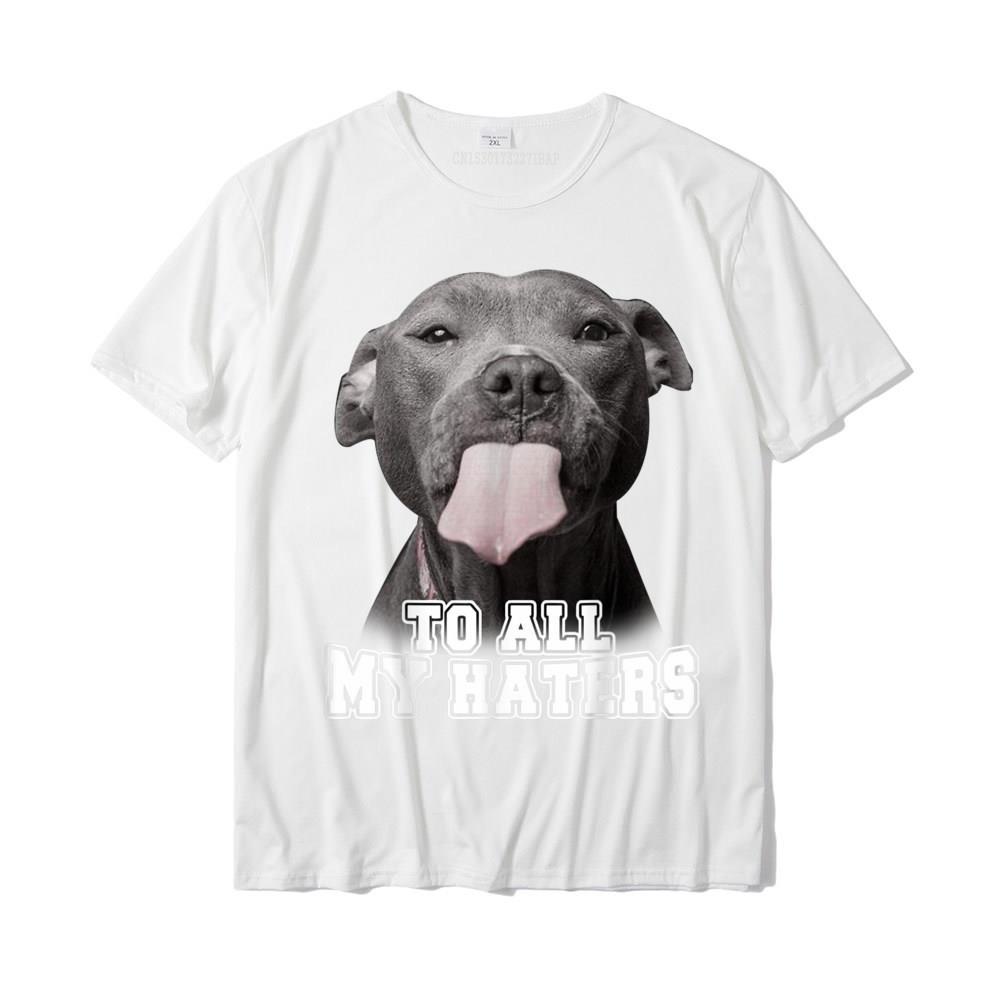 European And American Dog Print Short Sleeved T-shirt