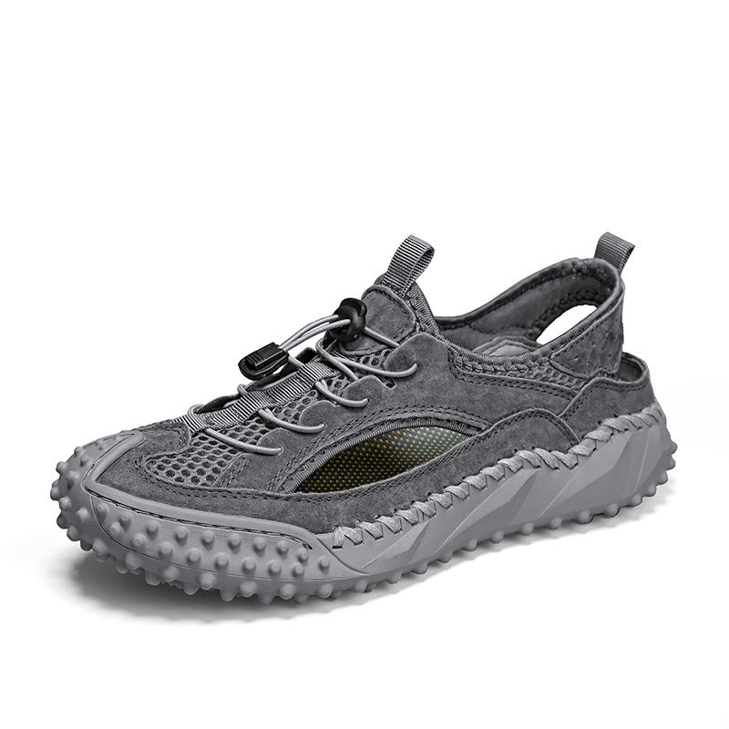 Men's Outerwear Sports Sandals Hole Non-slip Hollow Wading Shoes