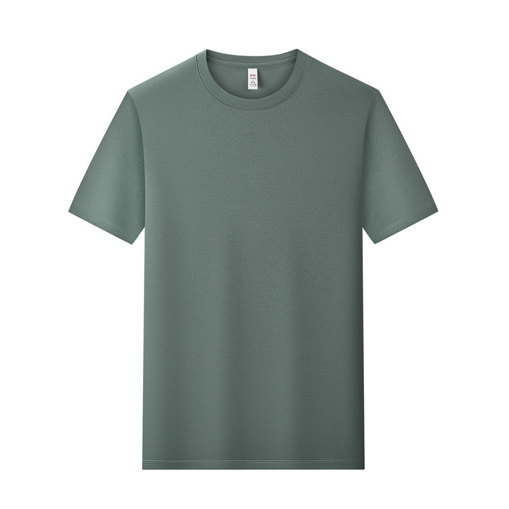 Round Neck T-shirt Sorona Cotton Mesh Marathon Quick-drying T-shirt Overalls