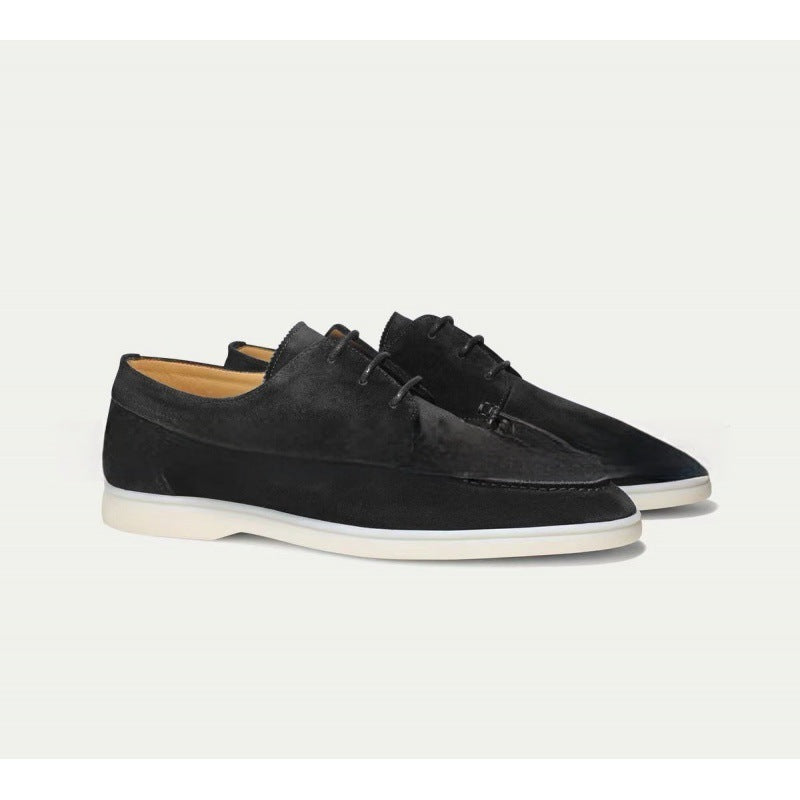 Summer New Foreign Trade Style European And American British Lace Up Men's Plus Size Casual Men's Shoes