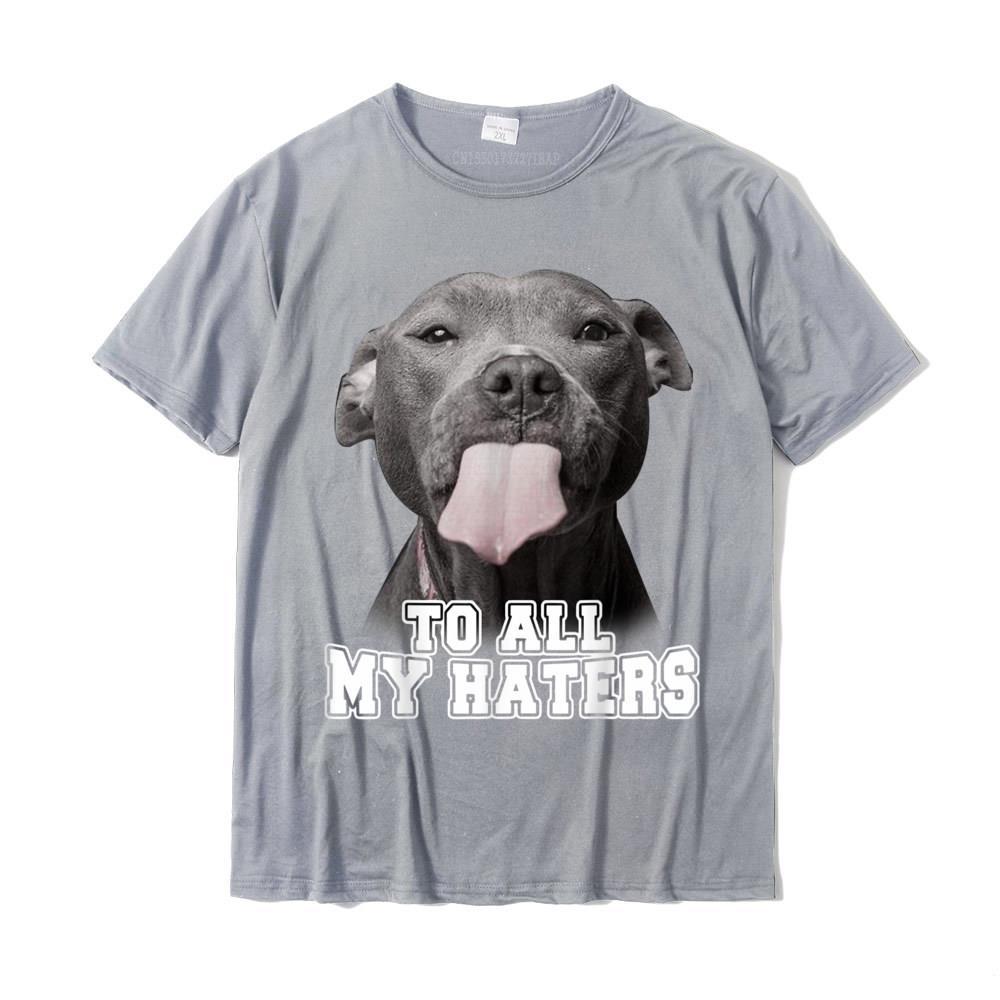 European And American Dog Print Short Sleeved T-shirt