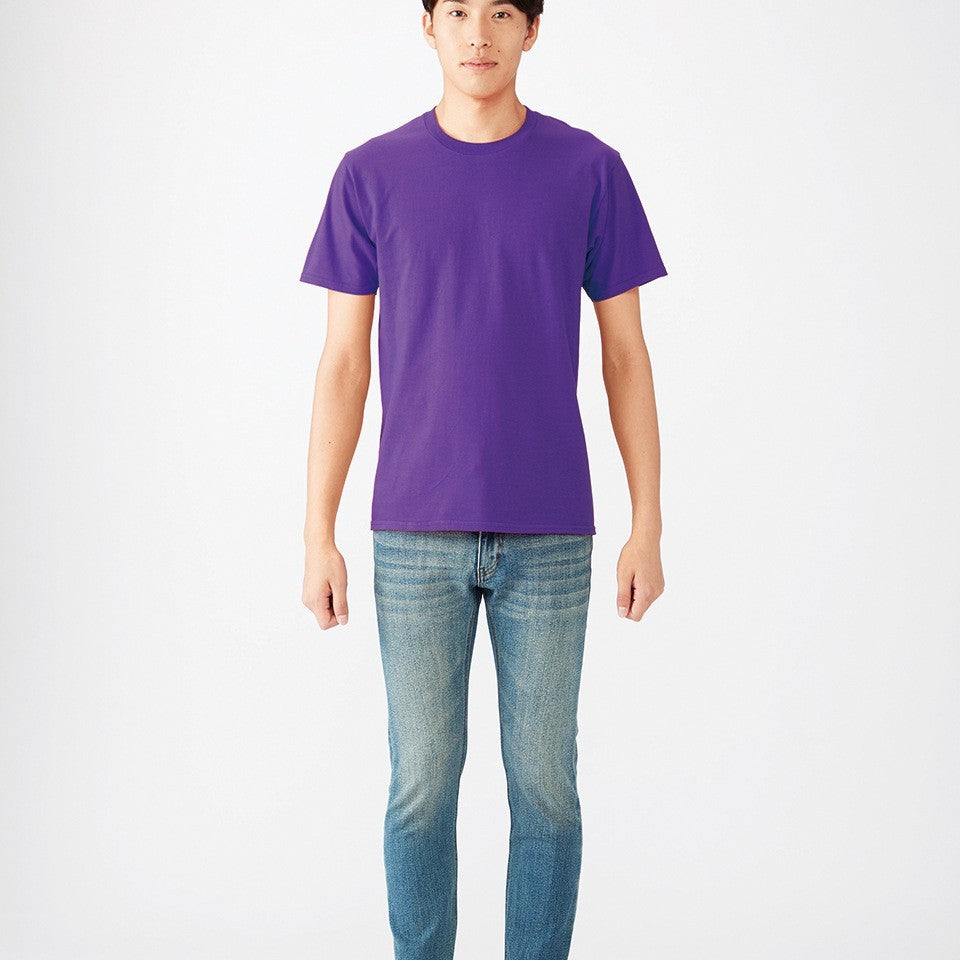 Round Neck Short Sleeve Pure Cotton