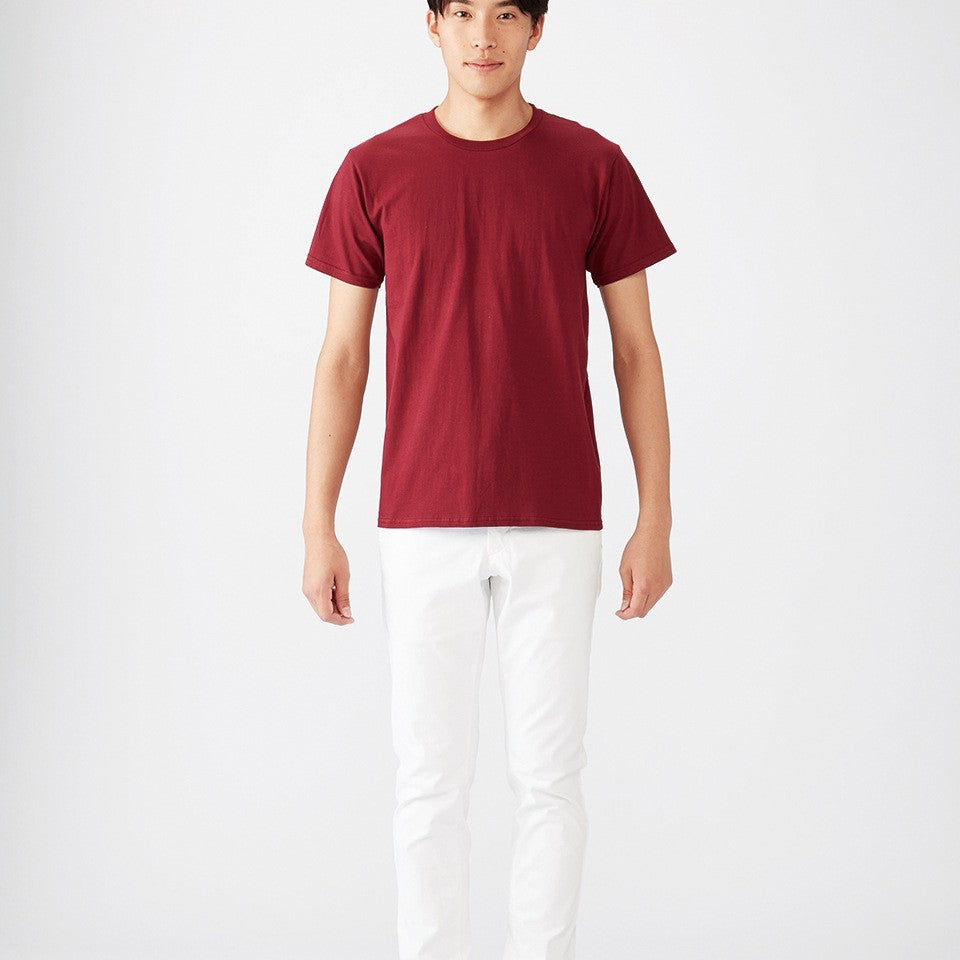 Round Neck Short Sleeve Pure Cotton